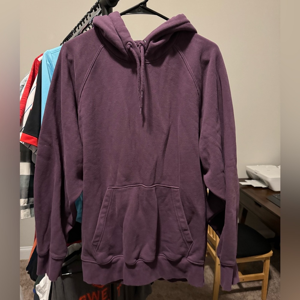 H&M purple hoodie